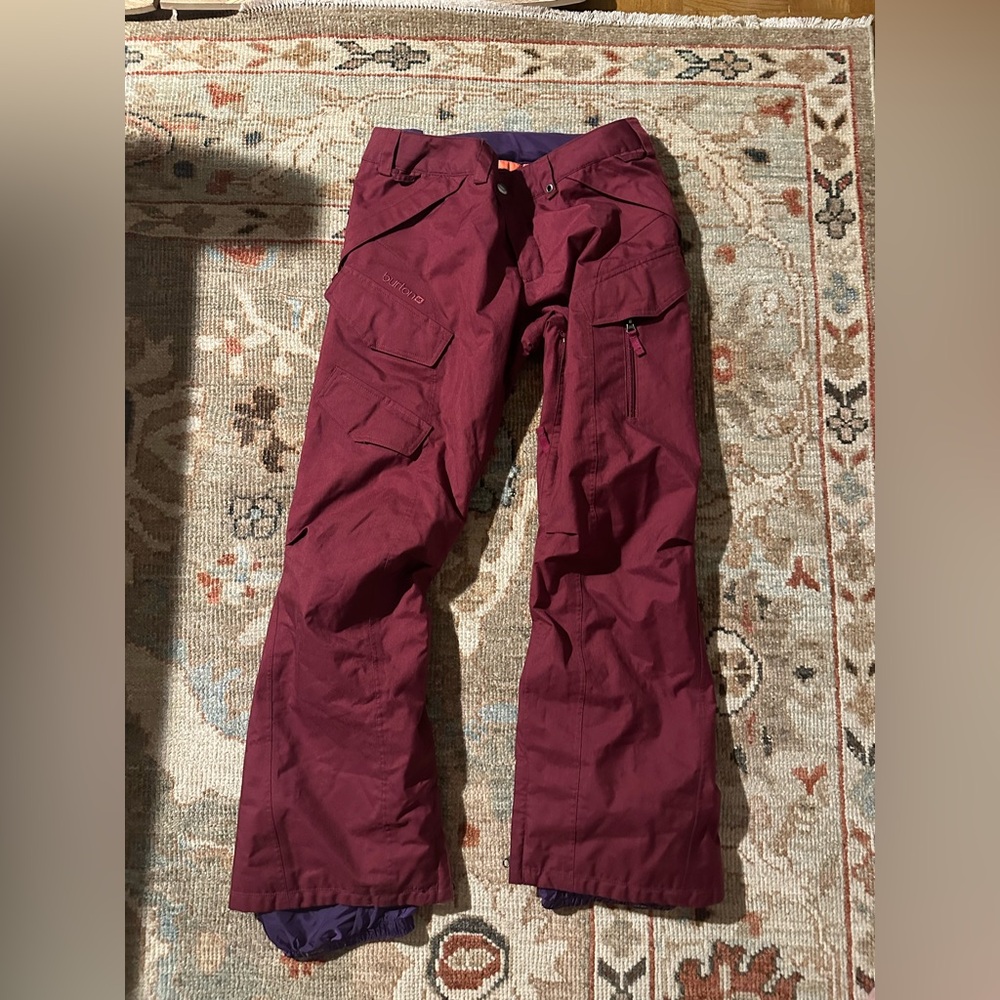 Burton  Dark Red Cargo Pants - SKI PANTS
Unisex
